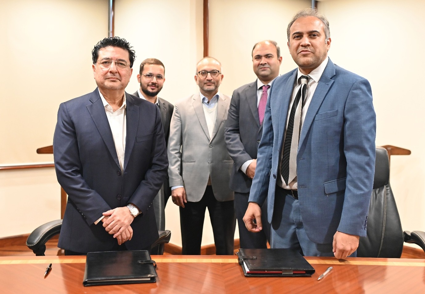 Representatives from Jubilee General Insurance and Prima Consulting pose after signing an agreement for Delta IFRS 17 Software, symbolizing a commitment to financial transparency.