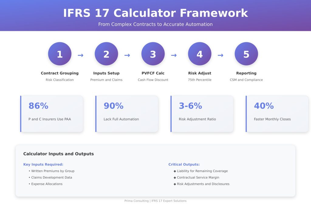 IFRS 17 Calculator Framework: Simplify Compliance & CSM Calculation