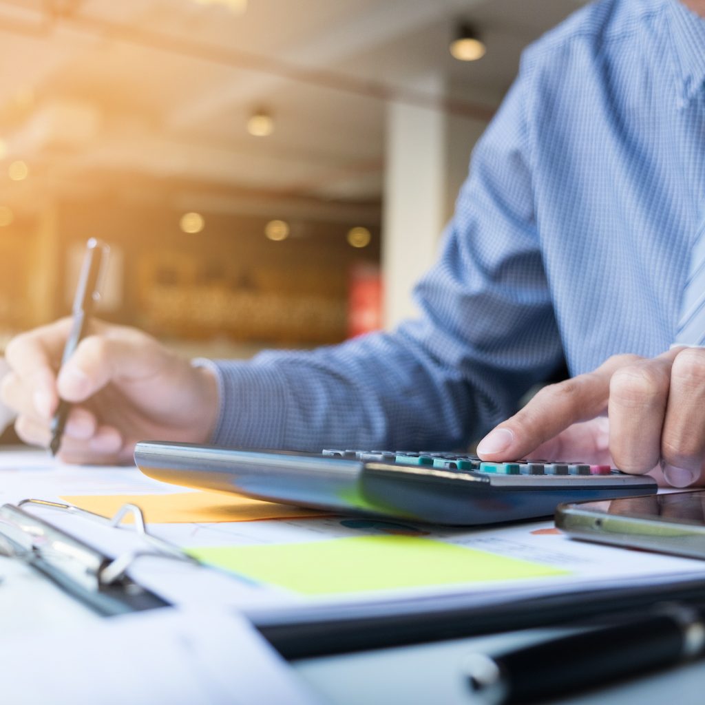 Professional Accountants Reviewing Financial Standards