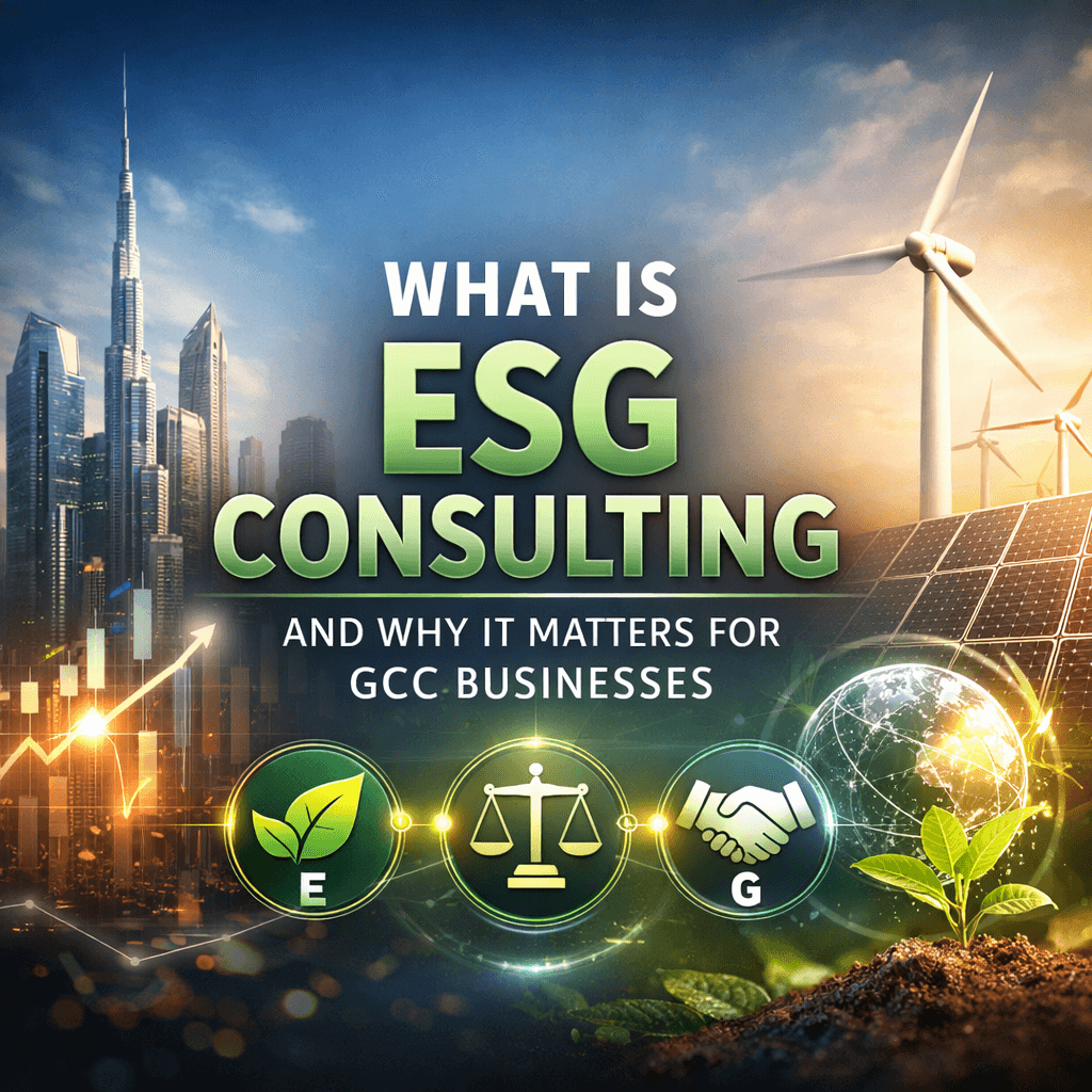 What is ESG Consulting and Why It Matters for GCC Businesses