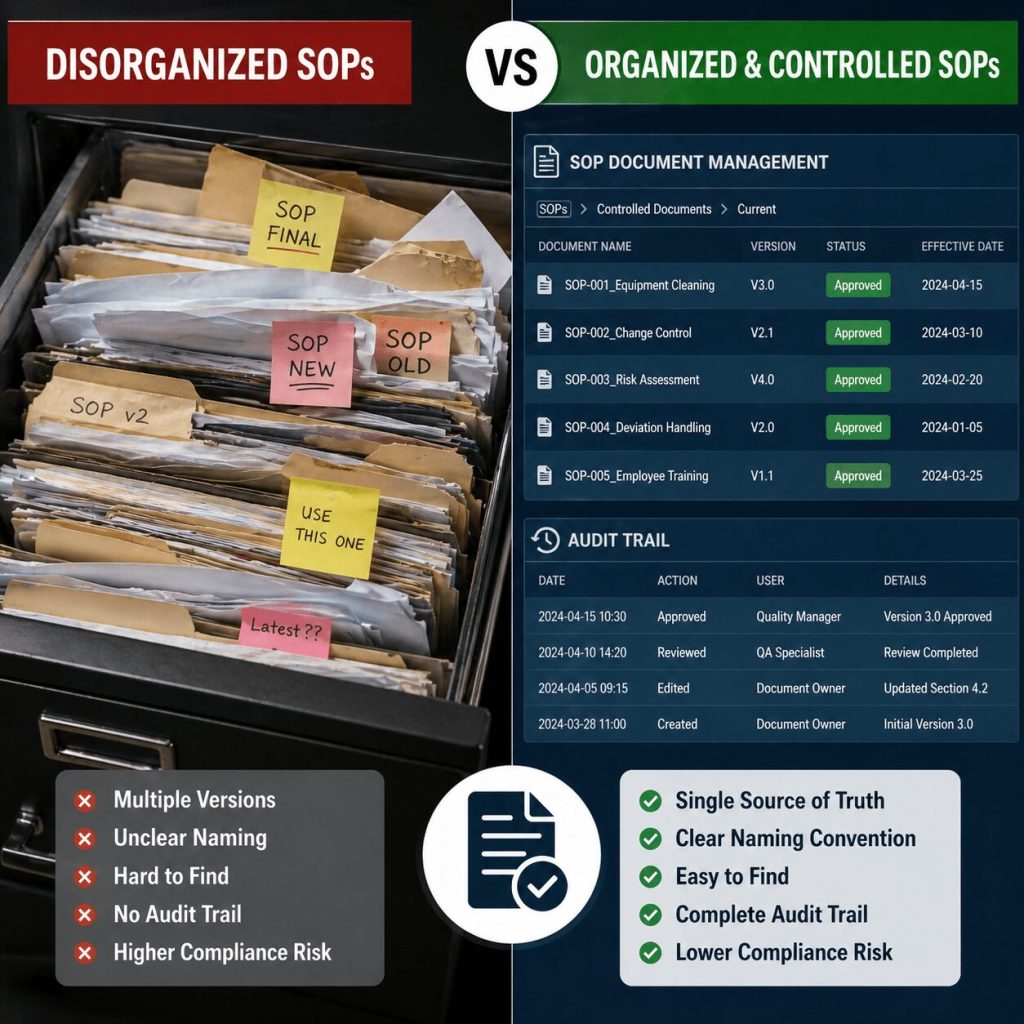 Understanding SOP Compliance Standards (ISO, Regulatory, etc.)
