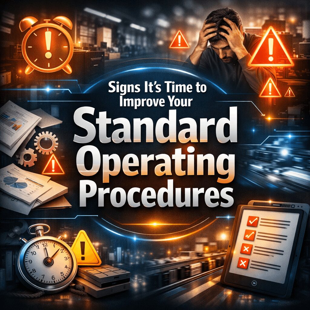 Signs It’s Time to Improve Your Standard Operating Procedures