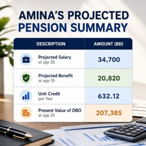 Projected Units Methods Visual Projected Unit Credit Method IAS 19 Guide