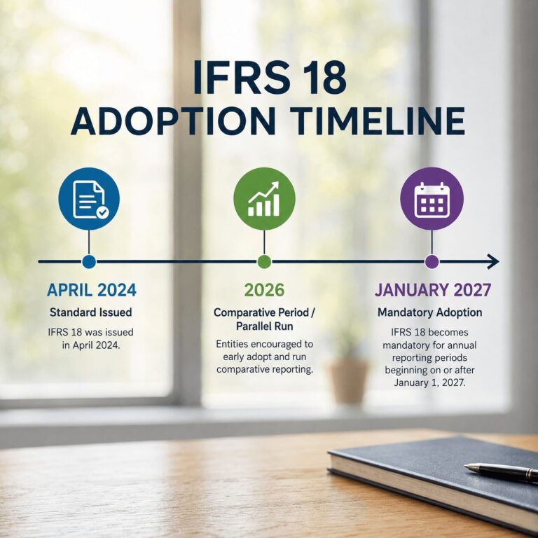 Financial Statement Timeline IFRS 18 Financial Statements: 2027 Changes
