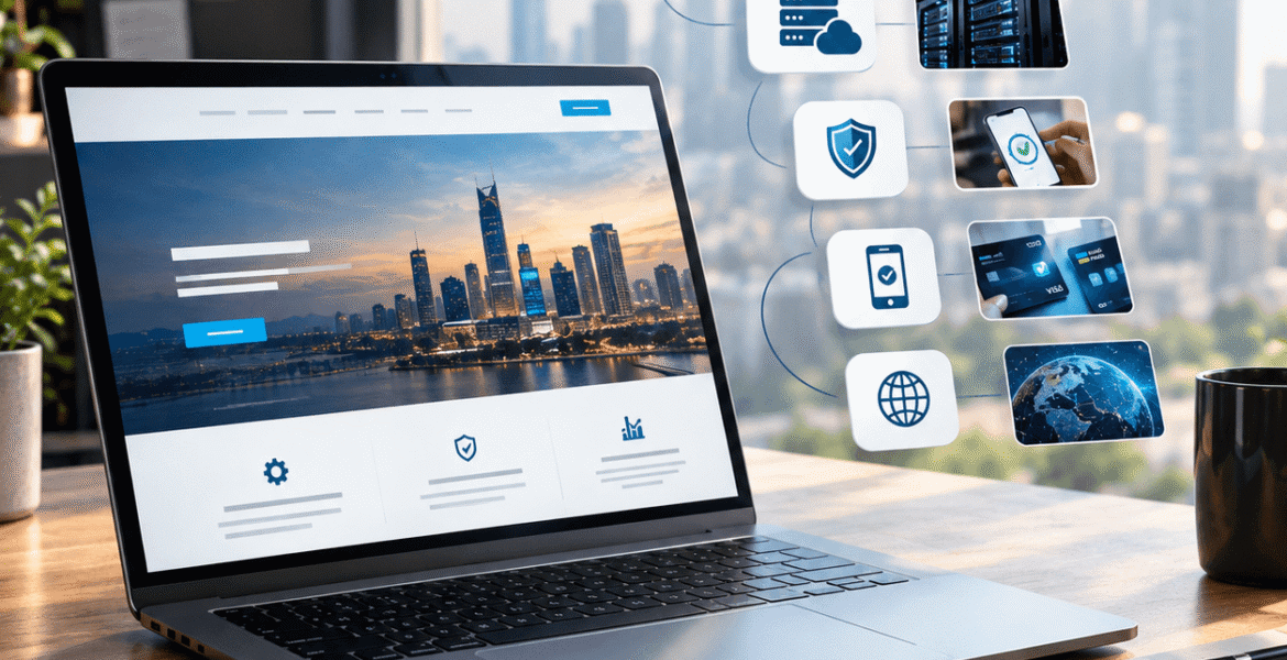 Website development consultant working with website architecture, cloud infrastructure, security, and digital integrations